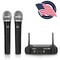 Pyle Professional 2-channel UHF Wireless Handheld Microphone System PDWM3375 - alternate 6